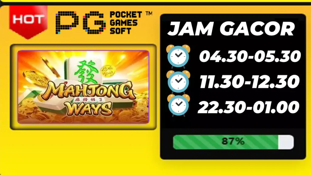 jam gacor mahjong ways